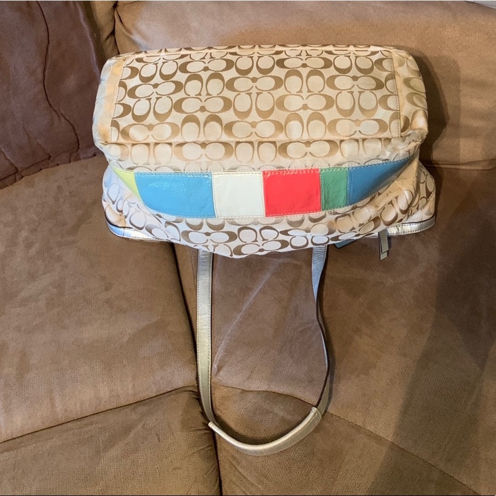 Authentic Coach Diaper/Tote Bag - Picture 5 of 5